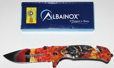 Albainox Firefighter Rettungsmesser Neu/ Ovp
