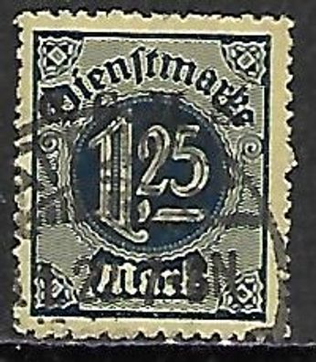 Deutsches Reich gestempelt Dienstmarke Michel-Nummer 31