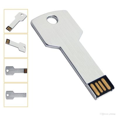 USB Stick Key Silber Metall metal USB Flash Drive 2.0 USB-Germany