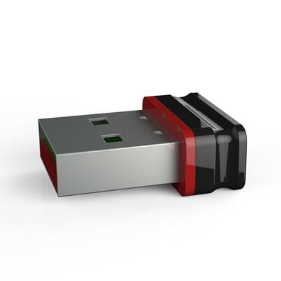 P8 Mini Nano USB Stick Schwarz Rot