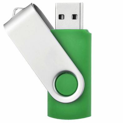 UNIREX DarkGreen USB STICK SWIVEL 1GB bis 128GB und 4 Bügelfarben wählbar.