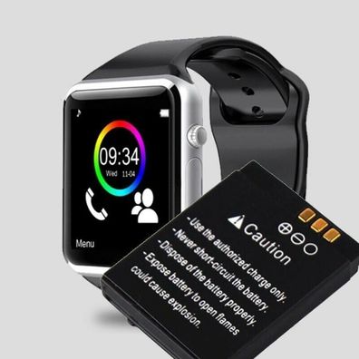Ersatz Akku für Smart Watch A1 battery Accu Batterie A 1 Smartwatch