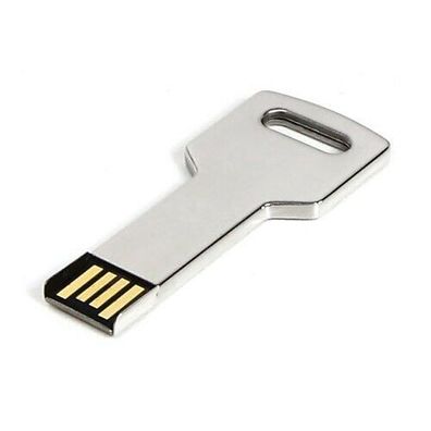 USB Germany KEY USB Stick K008 Chrome / Silber Schlüssel USB Flash Drive 2.0