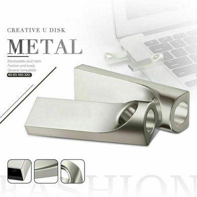 Metall USB Stick ME20 Silber silver metal USB Flash Drive 2.0