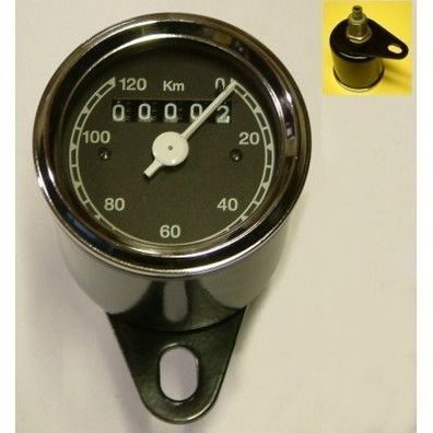 Anbau-Tachometer, Vorkriegsausführung NSU u.a. MB 120 km/ h
