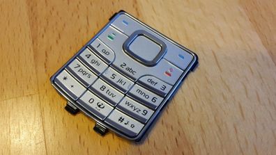 NEUE & Originale Tastatur / Keypad für Nokia 6500 classic in silber