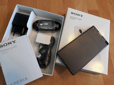 Sony Xperia Z5 Compact 32GB in Schwarz / mit Folie / in Box