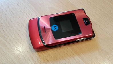 Motorola RAZR V3i RED+ Klapphandy + mit Folie + ohne Simlock * WIE NEU*