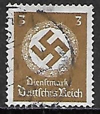 Deutsches Reich gestempelt Dienstmarke Michel-Nummer 132