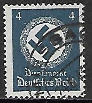 Deutsches Reich gestempelt Dienstmarke Michel-Nummer 133