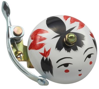 Crane Bell Co. Suzu Klingel Glocke Retro handpainted handbemalt - ONNA