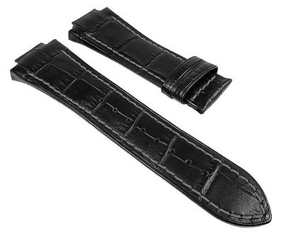 Jaguar Ersatzband Leder schwarz/ Grau J809 J625 J620 J626