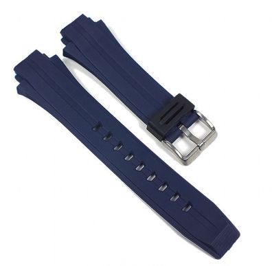 Uhrenarmband Kautschuk blau Calypso K5607/2 K5606/2