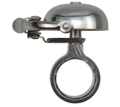 Crane Bell Co. Suzu Mini Klingel Glocke Retro silber poliert Headset Spacer
