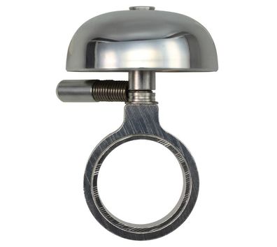 Crane Bell Co. Karen Mini Klingel Glocke Retro silber poliert Headset Spacer