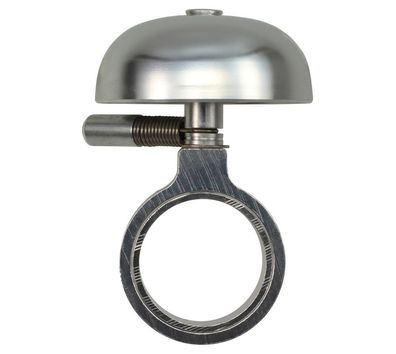 Crane Bell Co. Karen Mini Klingel Glocke Retro silber matt Headset Spacer