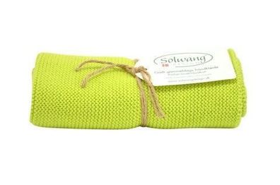 Solwang Küchentuch LILA gestrickt Putztuch Geschirrtuch Handtuch Gästehandtuch