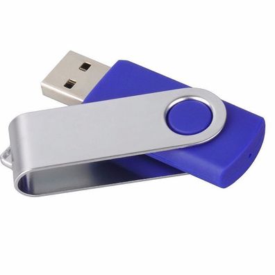 256mB USB Stick Twister Blau USB 2.0 Flash Drive