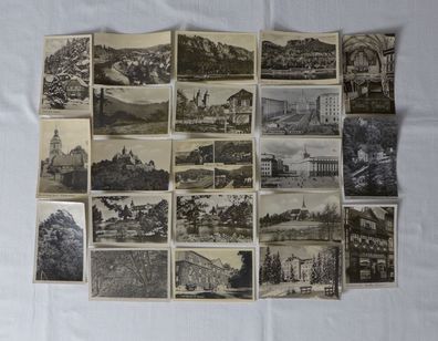 Konvolut 84 Ansichtskarten DDR + 18 Welt 50er - 60er Jahre