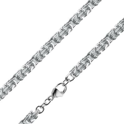 trendor Schmuck Halskette für Herren 925 Sterlingsilber Königskette 4,3 mm 08856