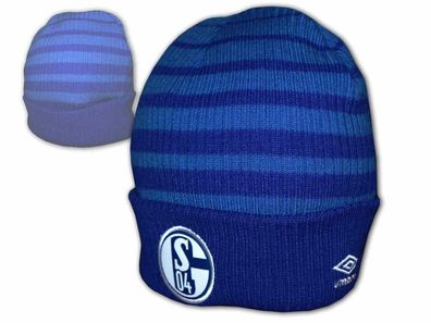 UMBRO FC Schalke 04 Fan Mesh Cap wei/ß blau S04 Basecap Bundesliga Kappe M/ütze