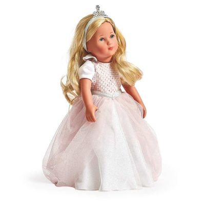 Käthe Kruse Puppe Girl Prinzessin Madeleine 41cm blond 0141613 Stehpuppe