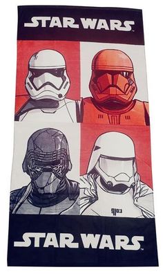 Star Wars Strandtuch Trooper, Kylo Ren, Sith Trooper, Snowtrooper 70 x 140 cm