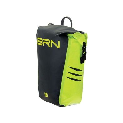 BRN Gepäcktasche vorne hinten 10 Liter neon gelb wasserfest Kilimangiaro