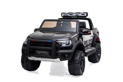 Lizenz Ford Raptor Police 2-Sitzer 2x35W 12V Kinder Elektro Auto Kinderauto