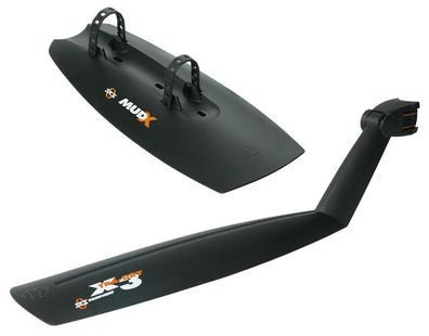 SKS Schutzblechset Xtra Dry und Mud-X vorne hinten schwarz Dirtboardset