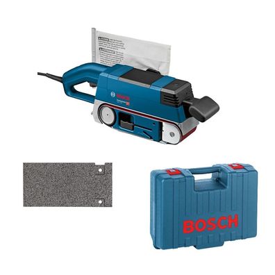 Bosch Bandschleifer GBS 75 AE 750 W Grafitplatte Staubsack Koffer 0601274707