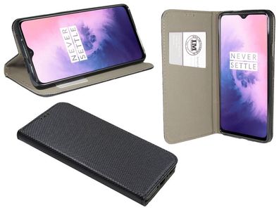 Xiaomi Redmi Note 8 Tasche Schwarz Handyhülle Schutzhülle Flip Case Cover Etui Hülle