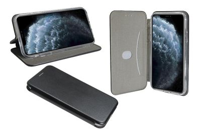 Apple iPhone 11 Pro Tasche Schwarz Handyhülle Schutzhülle Flip Case Cover Etui Hülle