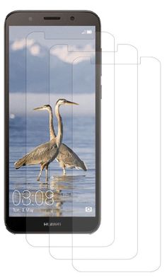 3x Huawei Y5 2018 Displayschutzfolie Schutzfolie Displayfolie Anti Reflex Matt