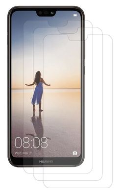 3x Huawei P20 Lite Displayschutzfolie Schutzfolie Displayfolie Anti Reflex Matt