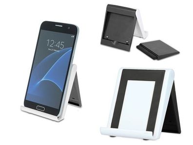 Mini Portabler Handy Halter Büro Tisch Ständer Multi Winkel (bis 180 Grad) Faltbar