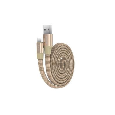 USB C 3.1 Typ C Kabel 3.0 Geflochten Nylon Ladekabel Datenkabel Quick Charger Gold