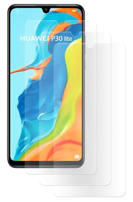 3x Huawei P30 Lite Displayschutz Folie Schutzfolie Anti Reflex Ultra Clear