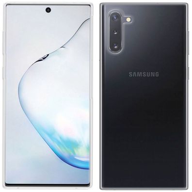 Samsung Galaxy Note 10 Silikon Handyhülle Transparent Schutzhülle Case Cover Hülle