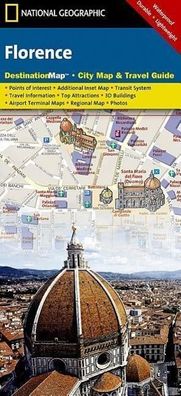 Florence: National Geographic Destination Map, National Geographic Maps