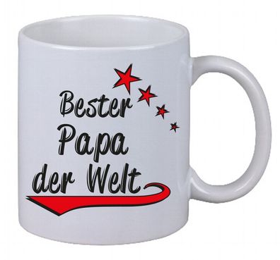 Kaffee Tasse Kaffebecher Merry X-Mas Bester Papa Der Welt Geschenk Christmas NEU
