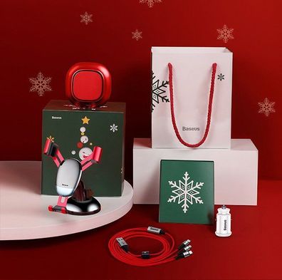 Baseus Autozubehör Geschenkset für Weihnachten Weihnachtsgeschenk mit KFZ Handy ...