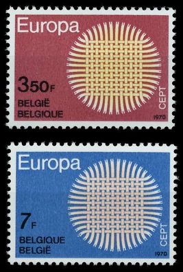 Belgien 1970 Nr 1587-1588 postfrisch SA5EBAA