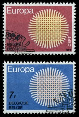 Belgien 1970 Nr 1587-1588 gestempelt XFF484A