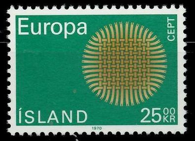 ISLAND 1970 Nr 443 postfrisch XFF4916