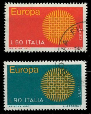 Italien 1970 Nr 1309-1310 gestempelt XFF494A