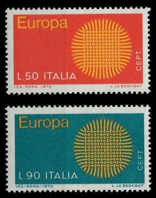 Italien 1970 Nr 1309-1310 postfrisch SA5ECCA