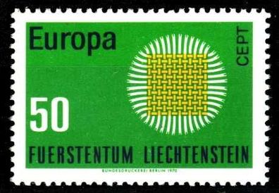 Liechtenstein 1970 Nr 525 postfrisch SA5ED32