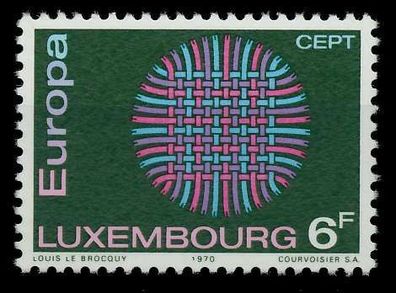 Luxemburg 1970 Nr 808 postfrisch XFF49CA