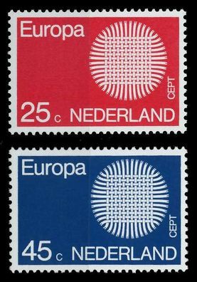 Niederlande 1970 Nr 942-943 postfrisch SA6E9CA